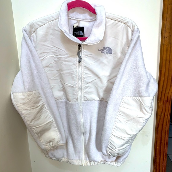 White North Face🤍Fleece !!youth large!! - Picture 1 of 7